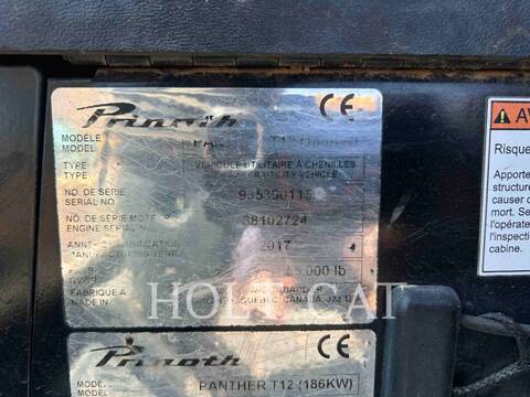 Prinoth T12, Tractor, 2261 hours, S/N: 935300115, 2017 - Image 6