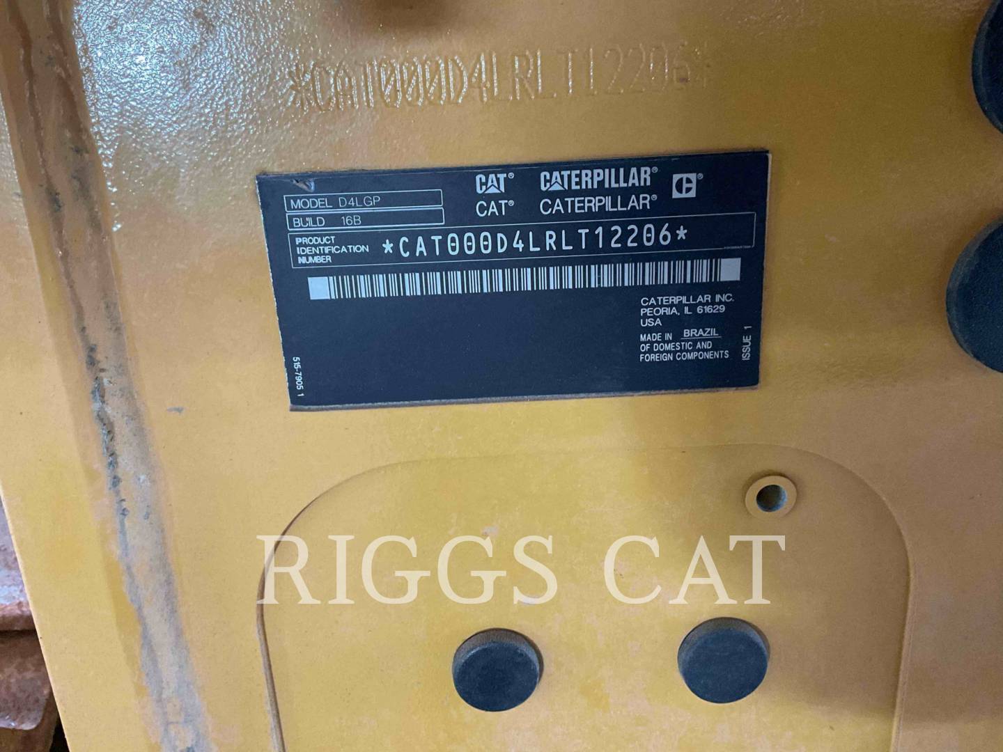 Caterpillar D416VP, 1187 hours, S/N: RLT12206, 2025 - Image 6