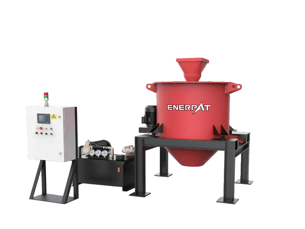 24" Enerpat #ED-600, Horizontal Metal Chips Wringer, 600 mm, 5.5 kW, New - Image 8