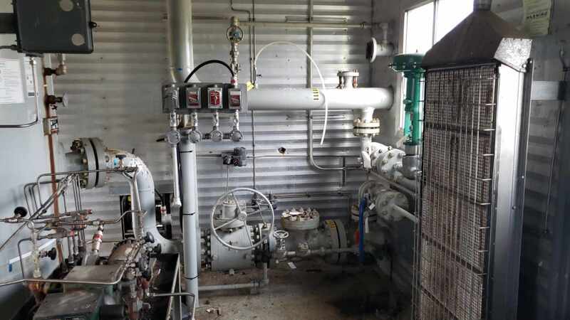 66" x 20' Rushton, scavenger sweetening skid, 1440 psi, 1999 - Image 2