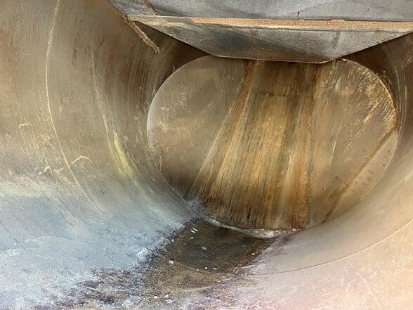 400 bbl Gated Frac Sand Silo, Permian, double gated, sloped bottom, dry product storage, 2001 (2 available) - Image 6