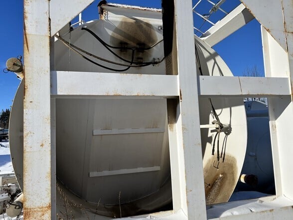400 bbl Gated Frac Sand Silo, Permian, double gated, sloped bottom, dry product storage, 2001 (2 available) - Image 8