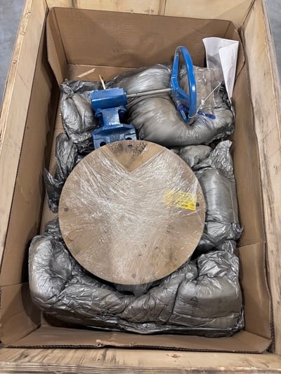 16" DeZurik #BHP, high performance butterfly valve, 150# class, wafer, Carbon Steel body, 316 Stainless Steel - Image 3