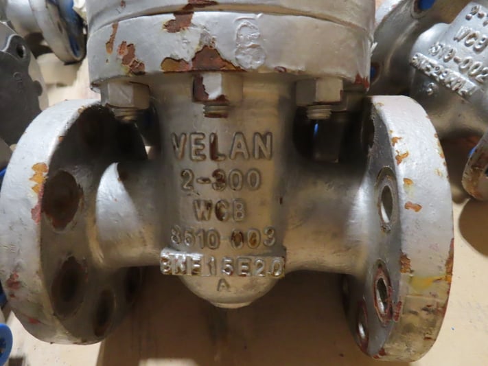 2" Velan #8510-003, gate valve, 300# class, flanged, Carbon Steel WCB body, 13CR stem, Stellite seats (13 - Image 4