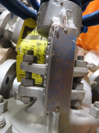 2" Velan #8510-003, gate valve, 300# class, flanged, Carbon Steel WCB body, 13CR stem, Stellite seats (13 - Image 5