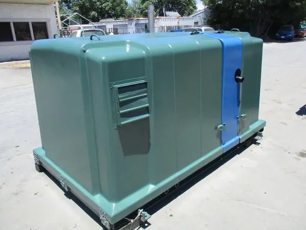 60 KW Thermo Electron #CM-60, hot water module/poratable nat.gas generator - Image 2