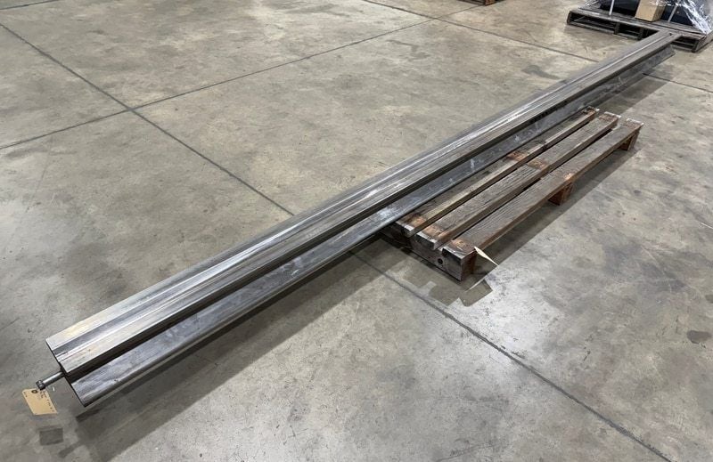 168" L, Accurpress, 4-way die, 1", 2", 3.5", 4.5" V openings - Image 8