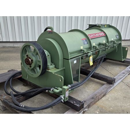 Littleford J.h. Day #EK75, continuous plow mixer, 42 cu.ft., 304 Stainless Steel, jacketed, 45 psi jacket - Image 3