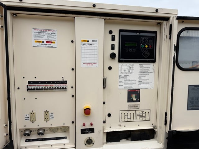 100 KW Caterpillar #XQ125, Diesel Generator, multi-voltage selector switch, 1800 RPM, EMCP 4.2B digital - Image 5