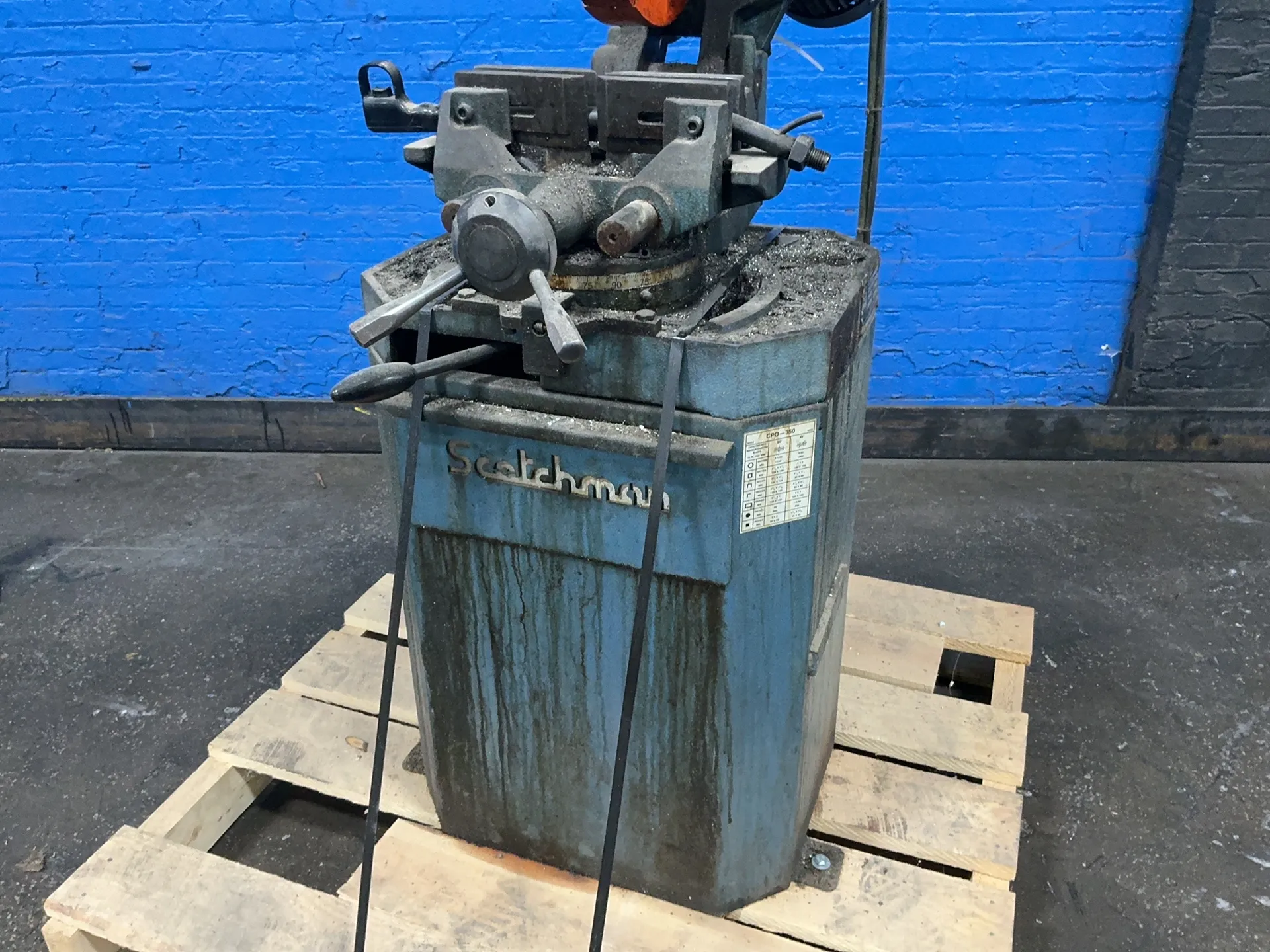 14" Scotchman #350LT, Cold Saw, 3 / 2.5 HP, 230 V., 3 Ph. - Image 4