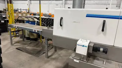 Alliance #AQUAMASTER-CB-1200, Continuous Parts Washer, 4 Stage, 12" x 12" - Image 5