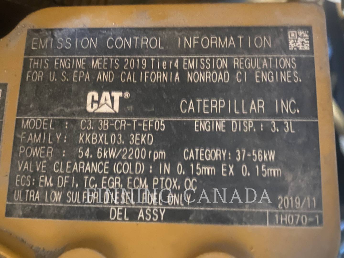 Caterpillar 308-07, 4000 hours, S/N: GG802365, 2020 - Image 8