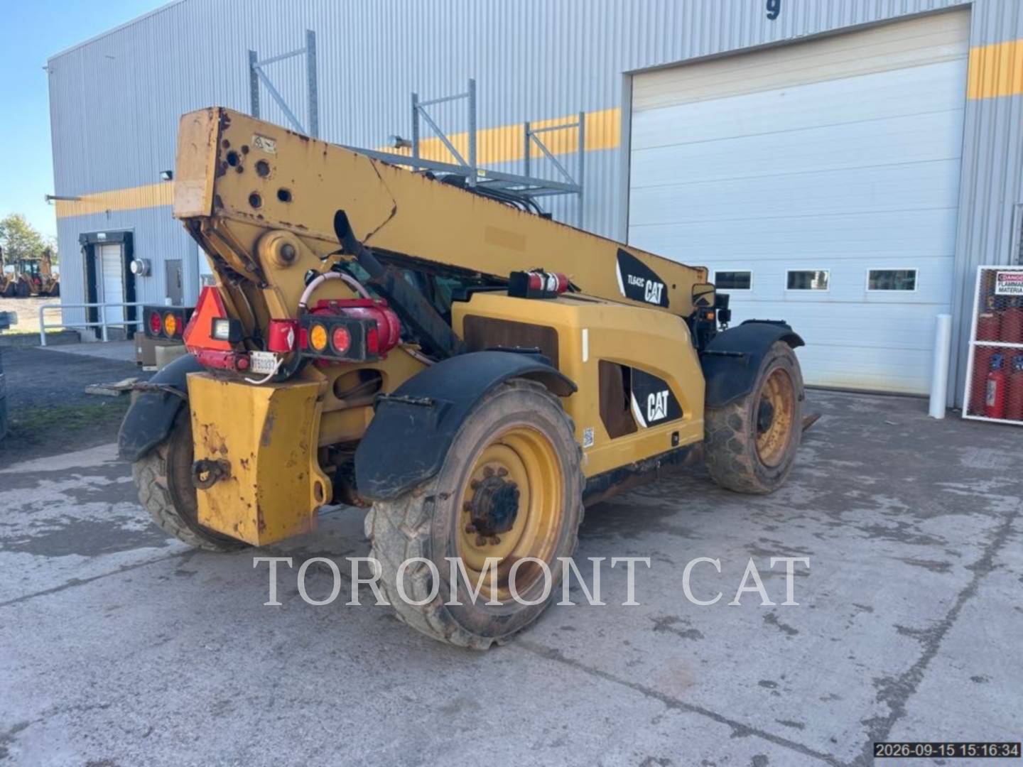 Cat TL642C, Telehandler, 7238 hours, S/N: THG00513, 2013 - Image 3