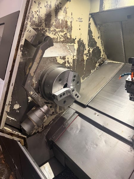 Mazak #Quick-Turn-Nexus-350-II, CNC lathe, 29.5" swing, 60.7" machining length, 12" chuck, 4" bar, 40 HP - Image 6