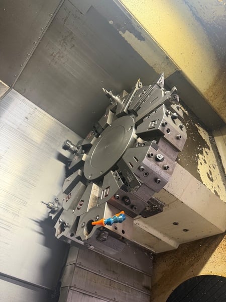 Mazak #Quick-Turn-Nexus-350-II, CNC lathe, 29.5" swing, 60.7" machining length, 12" chuck, 4" bar, 40 HP - Image 9
