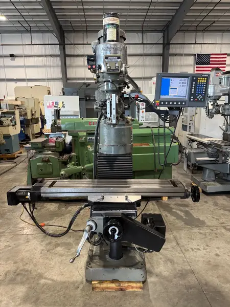 Bridgeport #Series-1, CNC vertical mill, 9" x48" table, 26" X, 12" Y, 16" knee, 60-4200 RPM, 2 HP, R-8 - Image 2