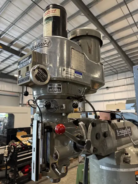Bridgeport #Series-1, CNC vertical mill, 9" x48" table, 26" X, 12" Y, 16" knee, 60-4200 RPM, 2 HP, R-8 - Image 10