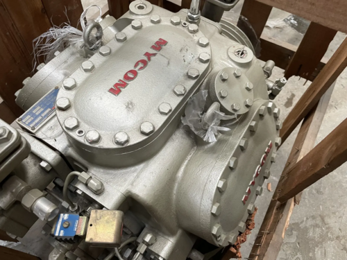 Mycom #F6C, bare 6-cylinder reciprocating compressor - Image 4