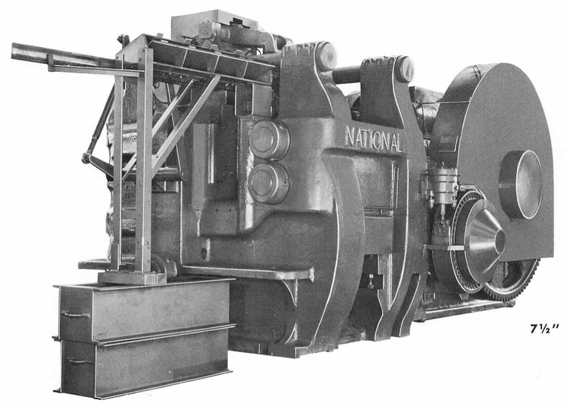 7-1/2" National #7.5ATF-FM, automatic tong, 1800/900 forge/grip ton, 22" stroke, 9" grip open - Image 1