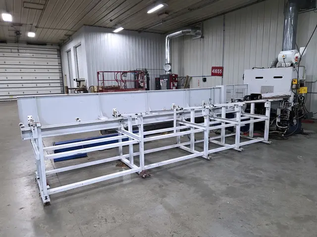 2.75" Baileigh #CS-70NC, automatic cold saw, 11" blade, 2.36" square capacity, 10 HP, 220 V., CNC, 2008 - Image 3