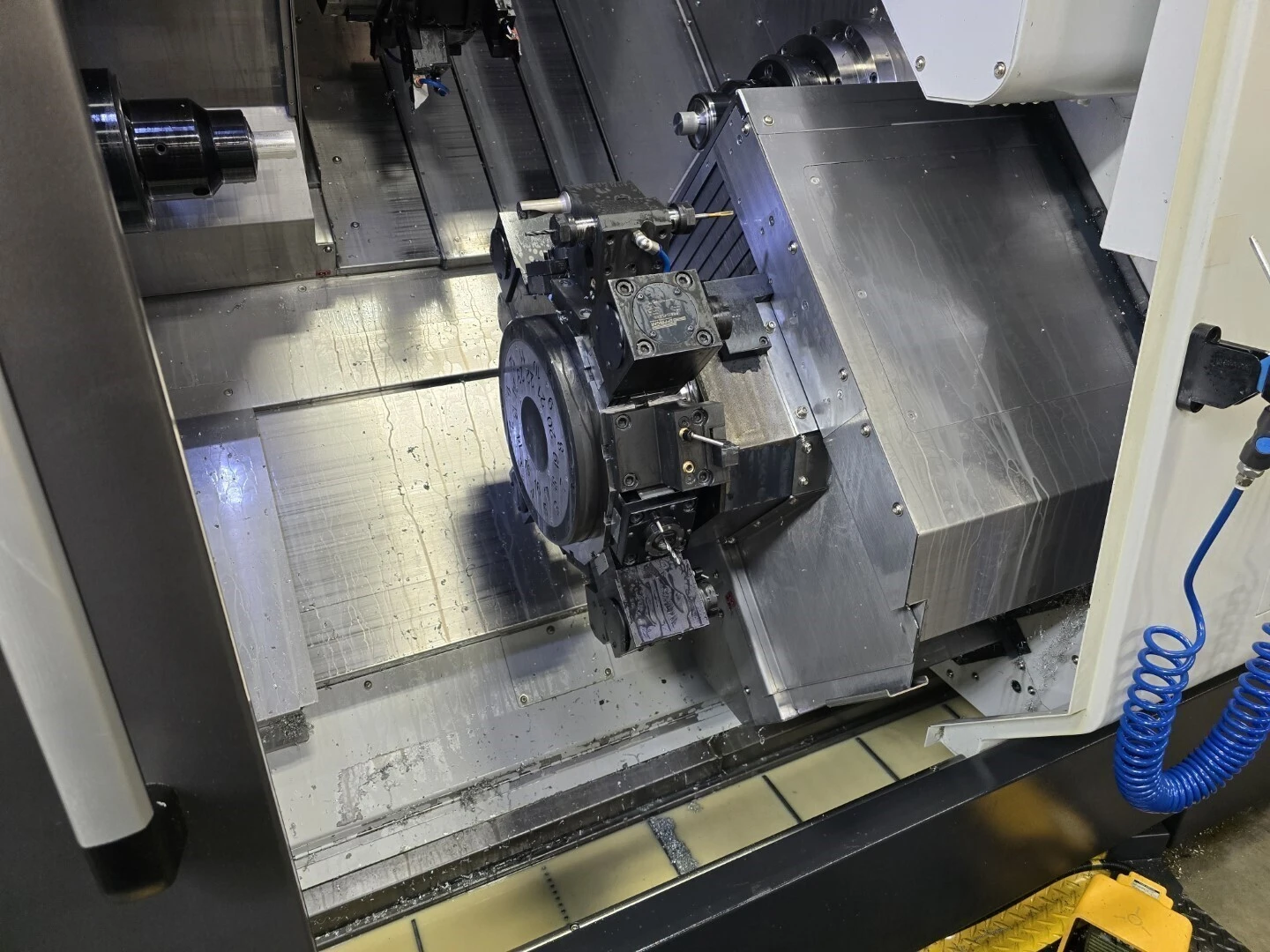 Daewoo Doosan #Puma-TT1800SY, 5-Axis CNC Lathe, 9" swing, 38.5" machining length, 8" chuck, 2.6" bar, 30 HP - Image 6