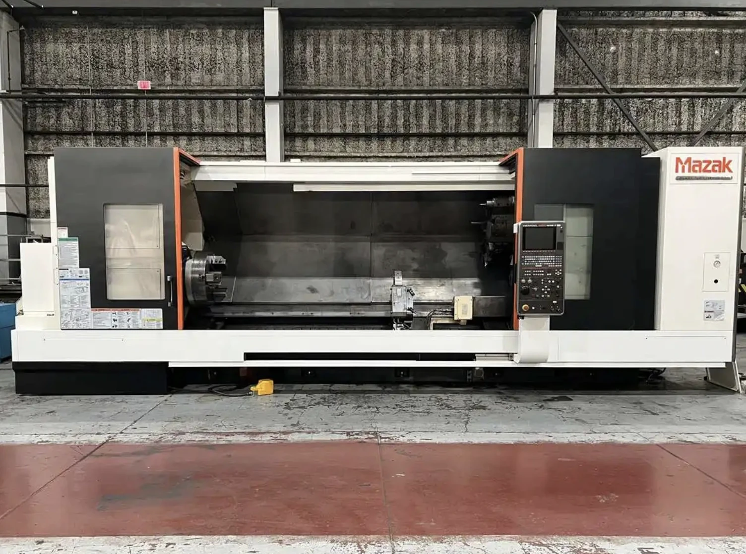 Mazak #Slant-Turn-Nexus-550, CNC Lathe, 40.9" swing, 120" centers, 24" 3-jaw chuck, 10" bar, 60 HP, 1000 RPM - Image 2