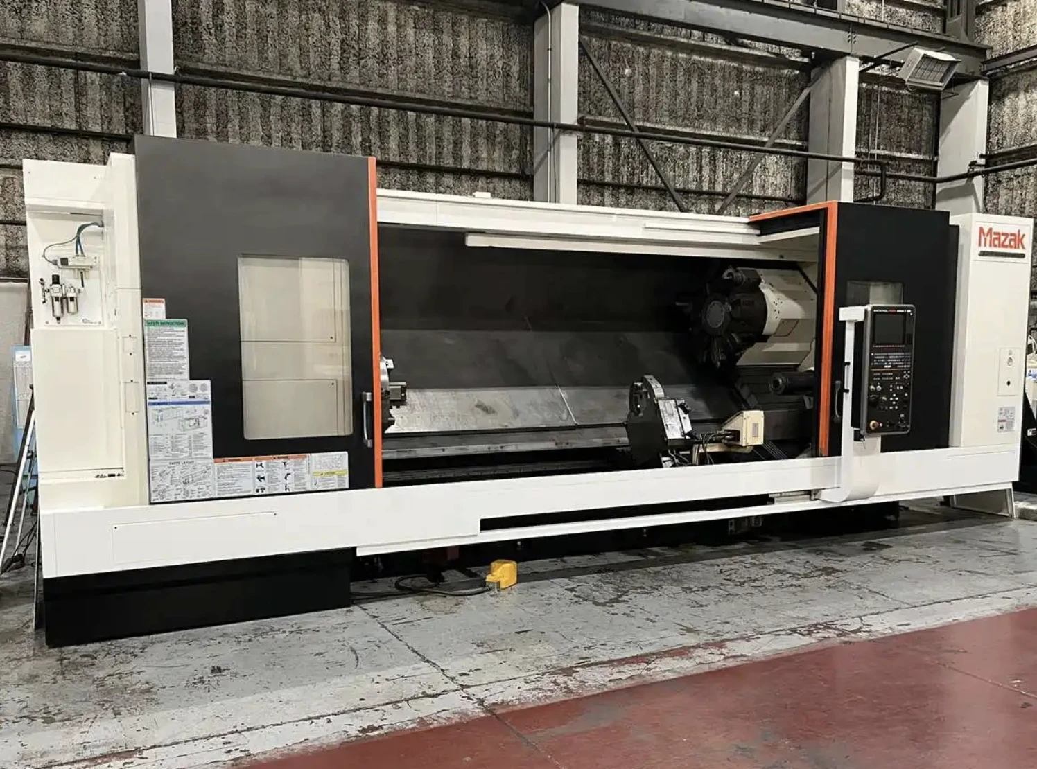 Mazak #Slant-Turn-Nexus-550, CNC Lathe, 40.9" swing, 120" centers, 24" 3-jaw chuck, 10" bar, 60 HP, 1000 RPM - Image 3