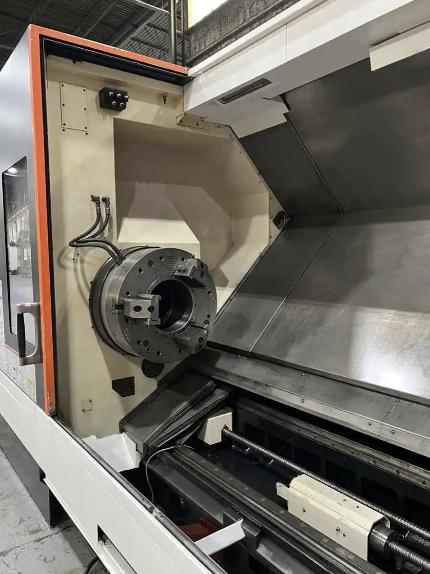 Mazak #Slant-Turn-Nexus-550, CNC Lathe, 40.9" swing, 120" centers, 24" 3-jaw chuck, 10" bar, 60 HP, 1000 RPM - Image 4