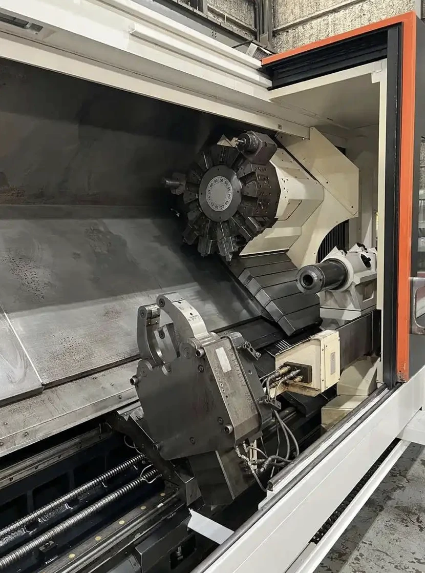 Mazak #Slant-Turn-Nexus-550, CNC Lathe, 40.9" swing, 120" centers, 24" 3-jaw chuck, 10" bar, 60 HP, 1000 RPM - Image 5