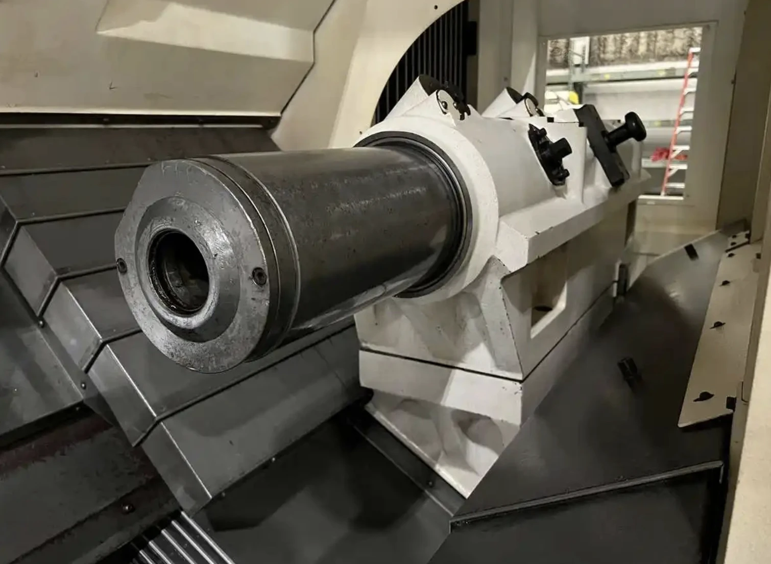 Mazak #Slant-Turn-Nexus-550, CNC Lathe, 40.9" swing, 120" centers, 24" 3-jaw chuck, 10" bar, 60 HP, 1000 RPM - Image 10