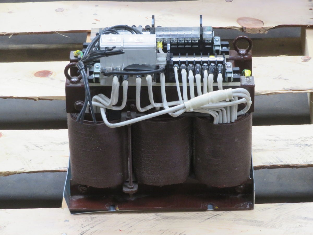 3.6 KVA 200/220/380/400/420/480 Primary, 200/100 Secondary, Nunome #NETH3600MUT2, Dry Type Transformer, 50/60 - Image 2