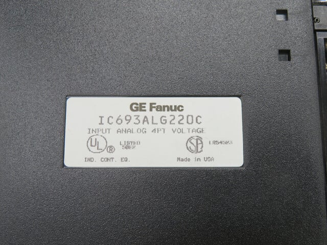 Fanuc #IC693ALG220C, Input Module - Image 4