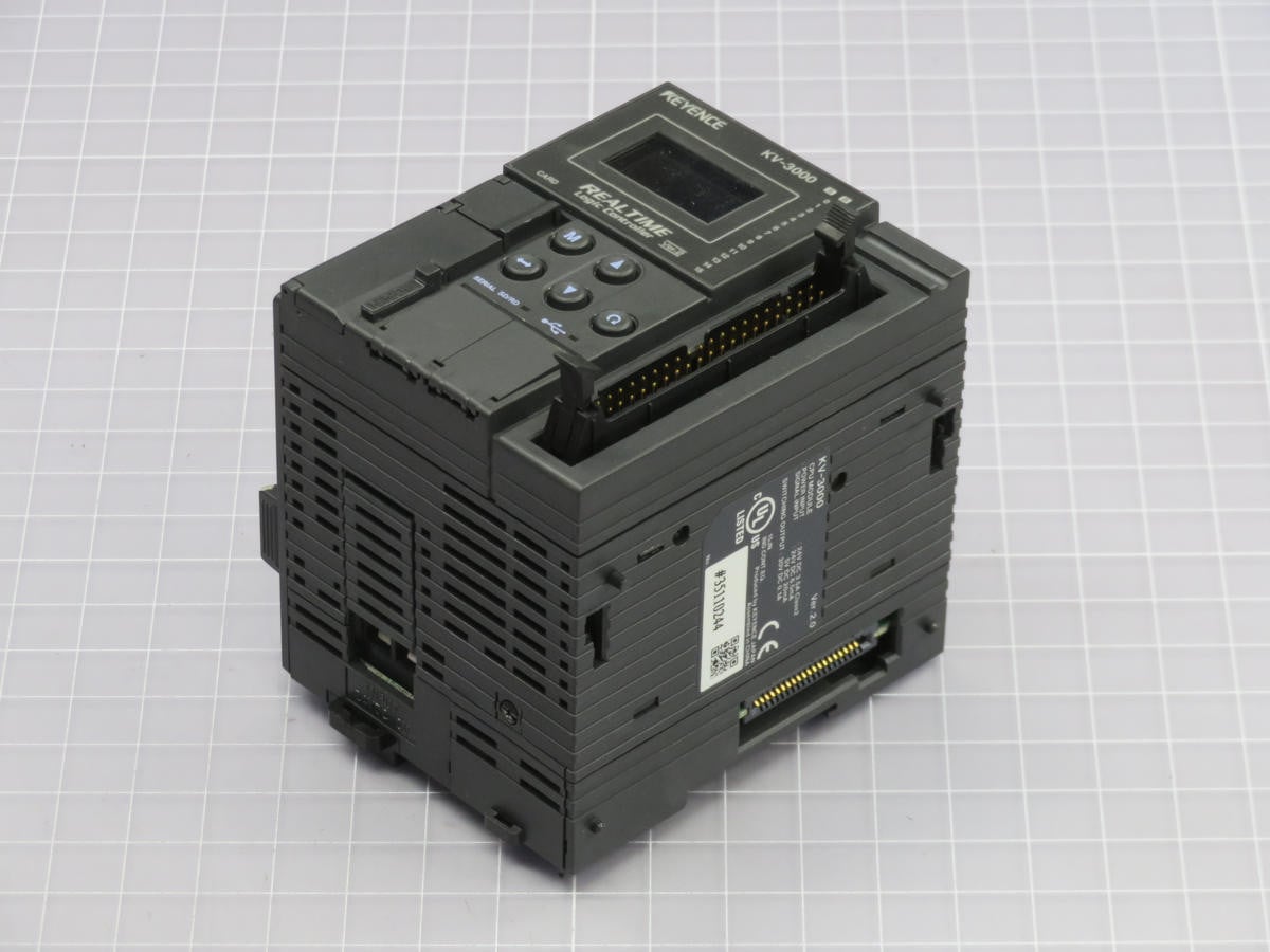 Keyence #KV-3000, PLC CPU Module - Image 1
