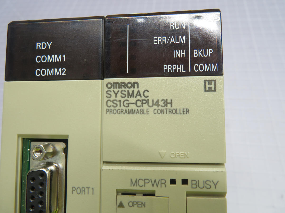 Omron #CS1G-CPU43H, Programmable Controller - Image 5