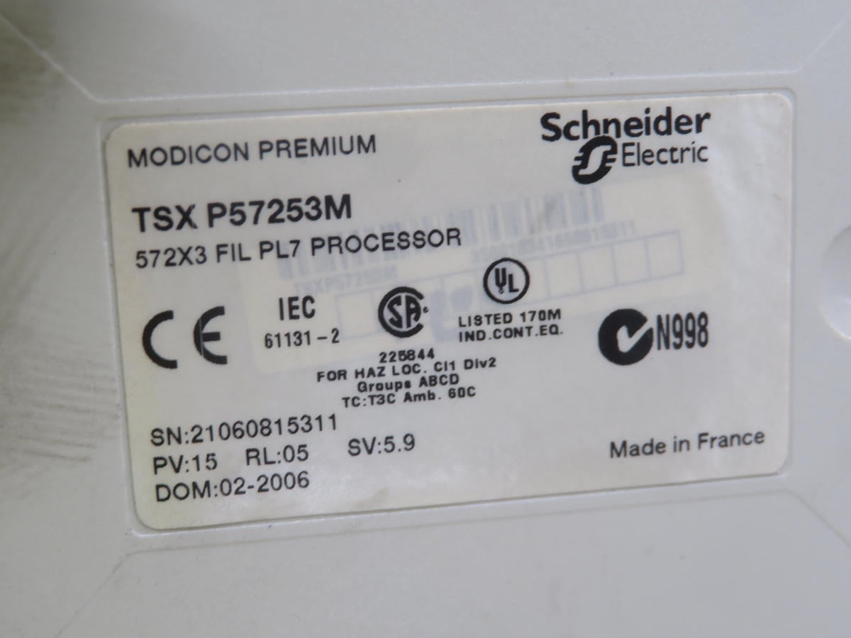 Schneider #TSXP57353M, Processor Module - Image 4