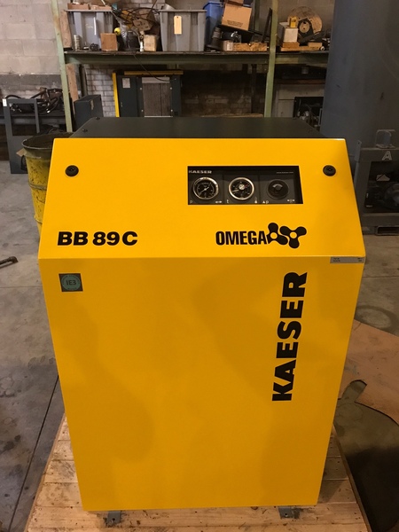 290 icfm, 15 psi, Kaeser #BB89C, blower compressor, 25 HP, new, 2016, #16843 - Image 2