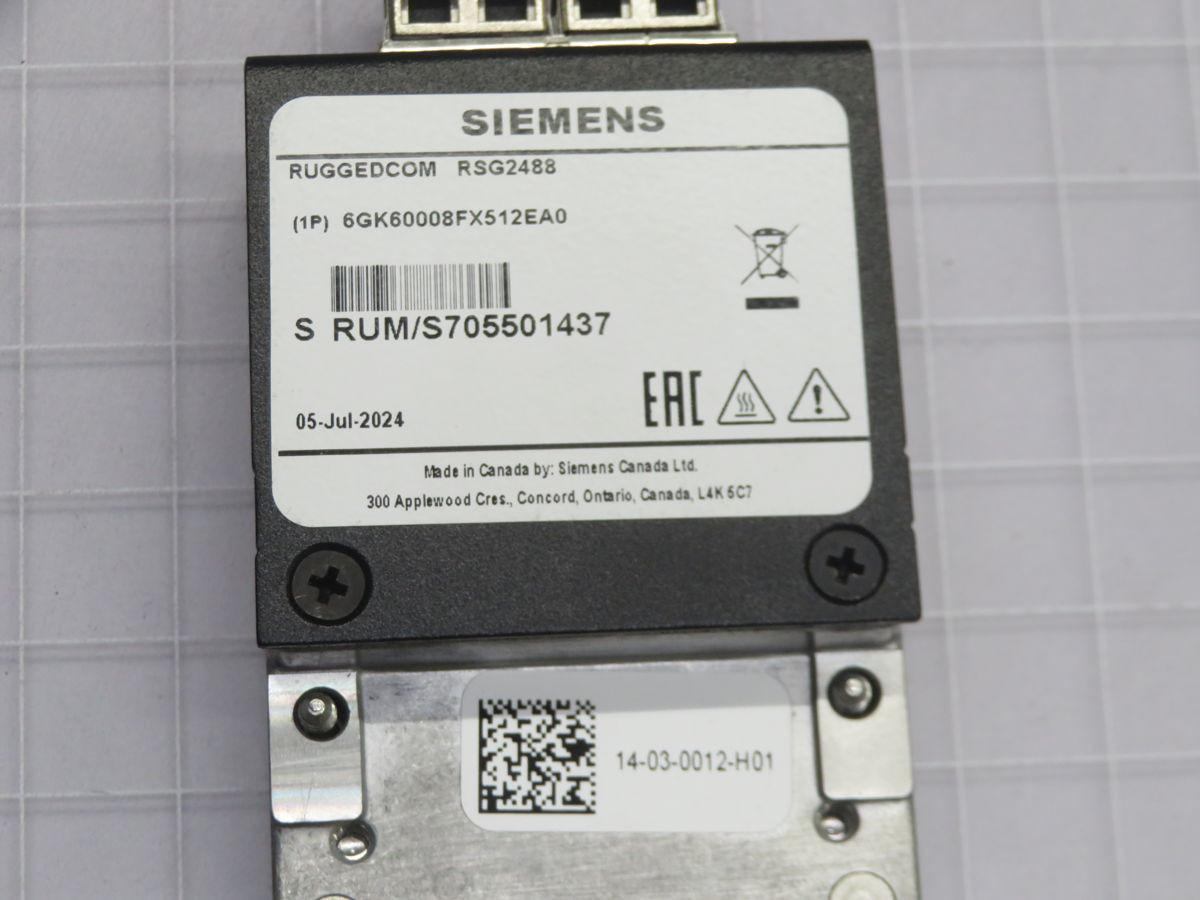 Siemens #6GK60008FX512EA0, Media Module - Image 4