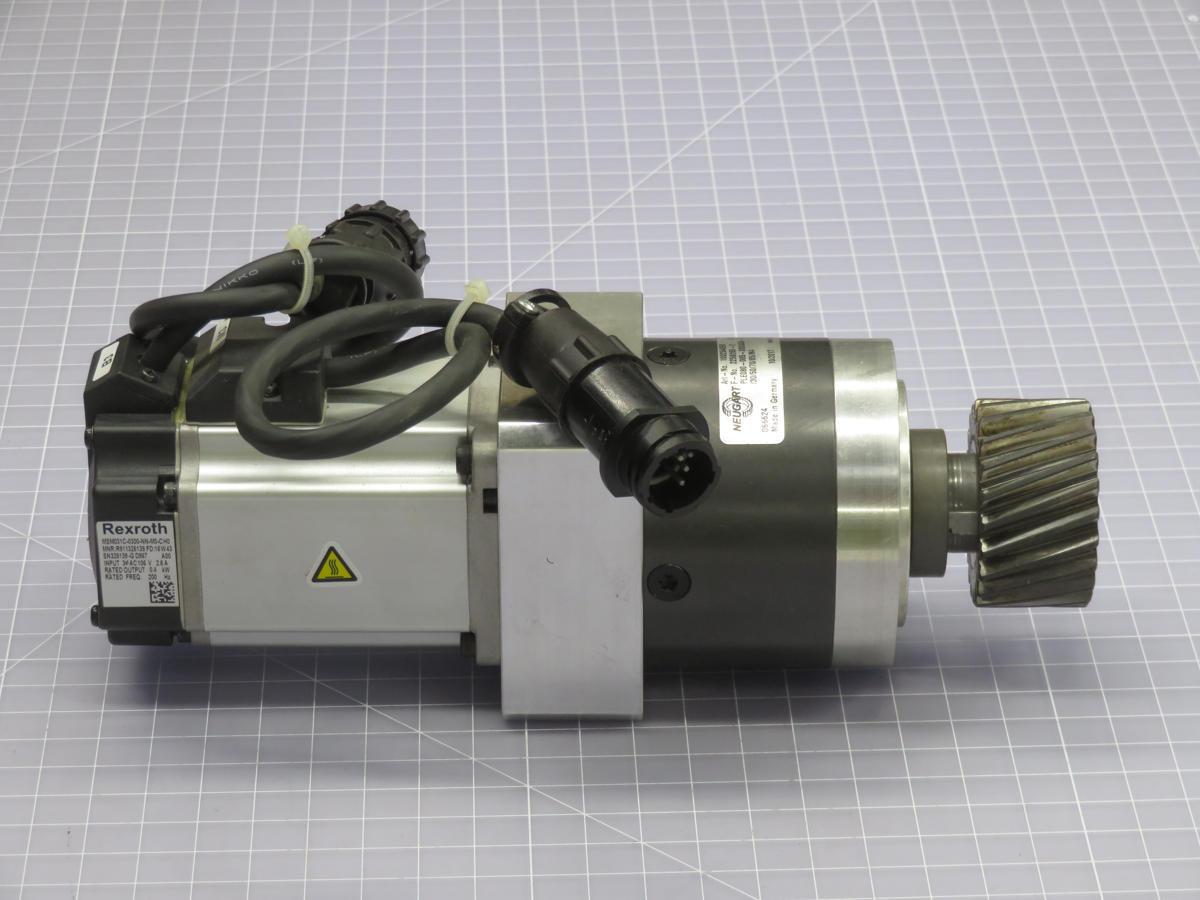0.4 kW Rexroth #MSM031C-0300-NN-MO-CHO, Servo Motor - Image 3