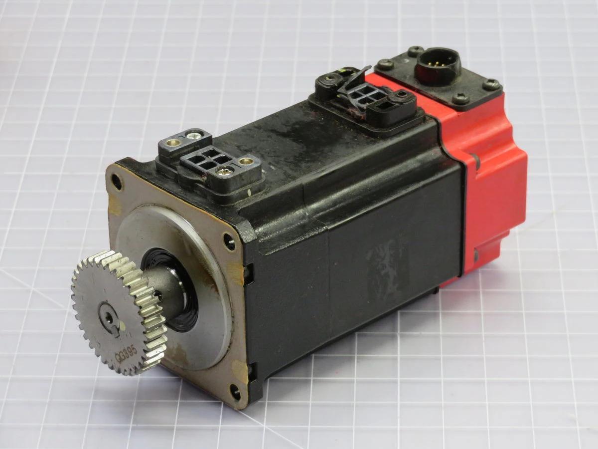 35 kW Fanuc #0.5/6000, AC Servo Motor, with brake (2 available) - Image 2