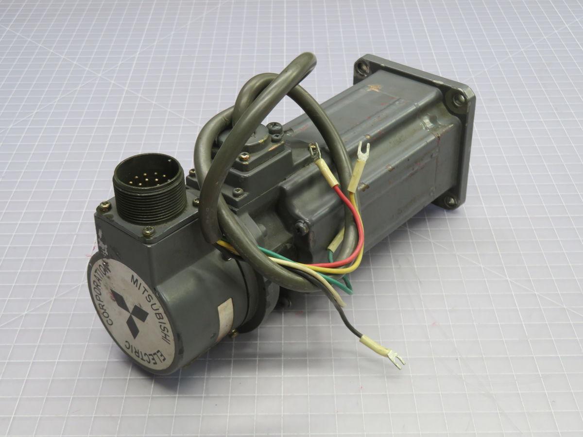 0.2 kW Mitsubishi #HA-SA22, AC Servo Motor, 2000 RPM - Image 4