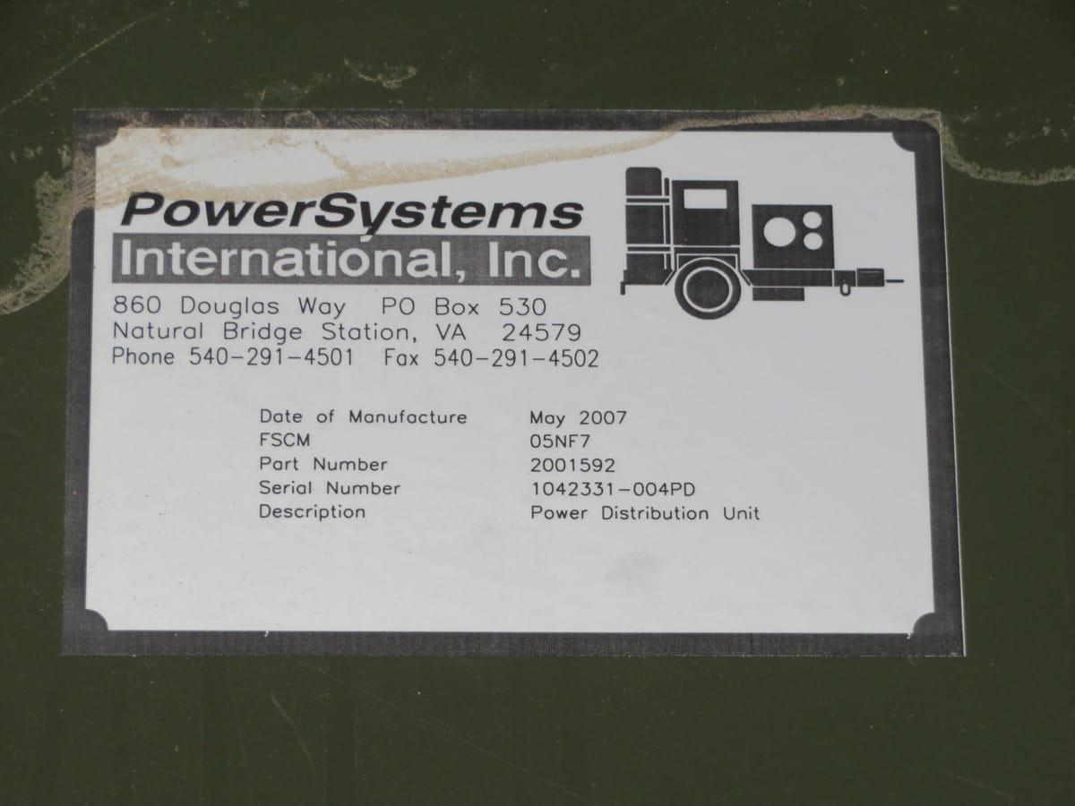 Powersystems #2001592, Power Distribution Unit - Image 10