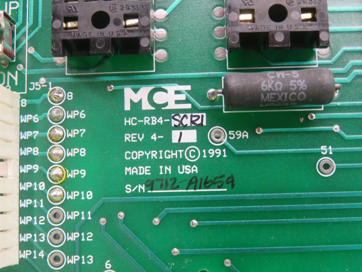 MCE #HC-RB4-SCRI, Circuit Board (2 available) - Image 4