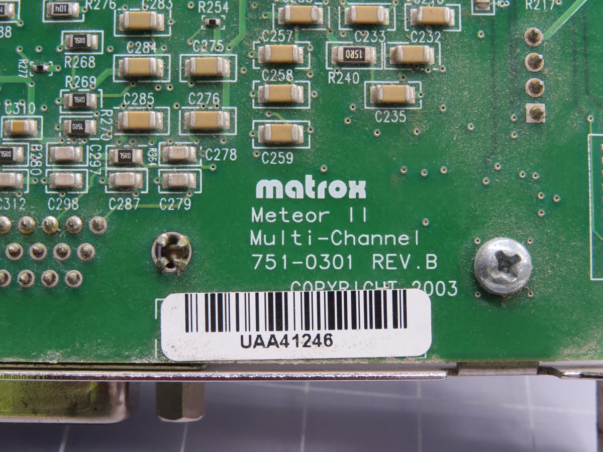 Matrox #METEOR2-MC/4, Video Frame Grabber Board - Image 5