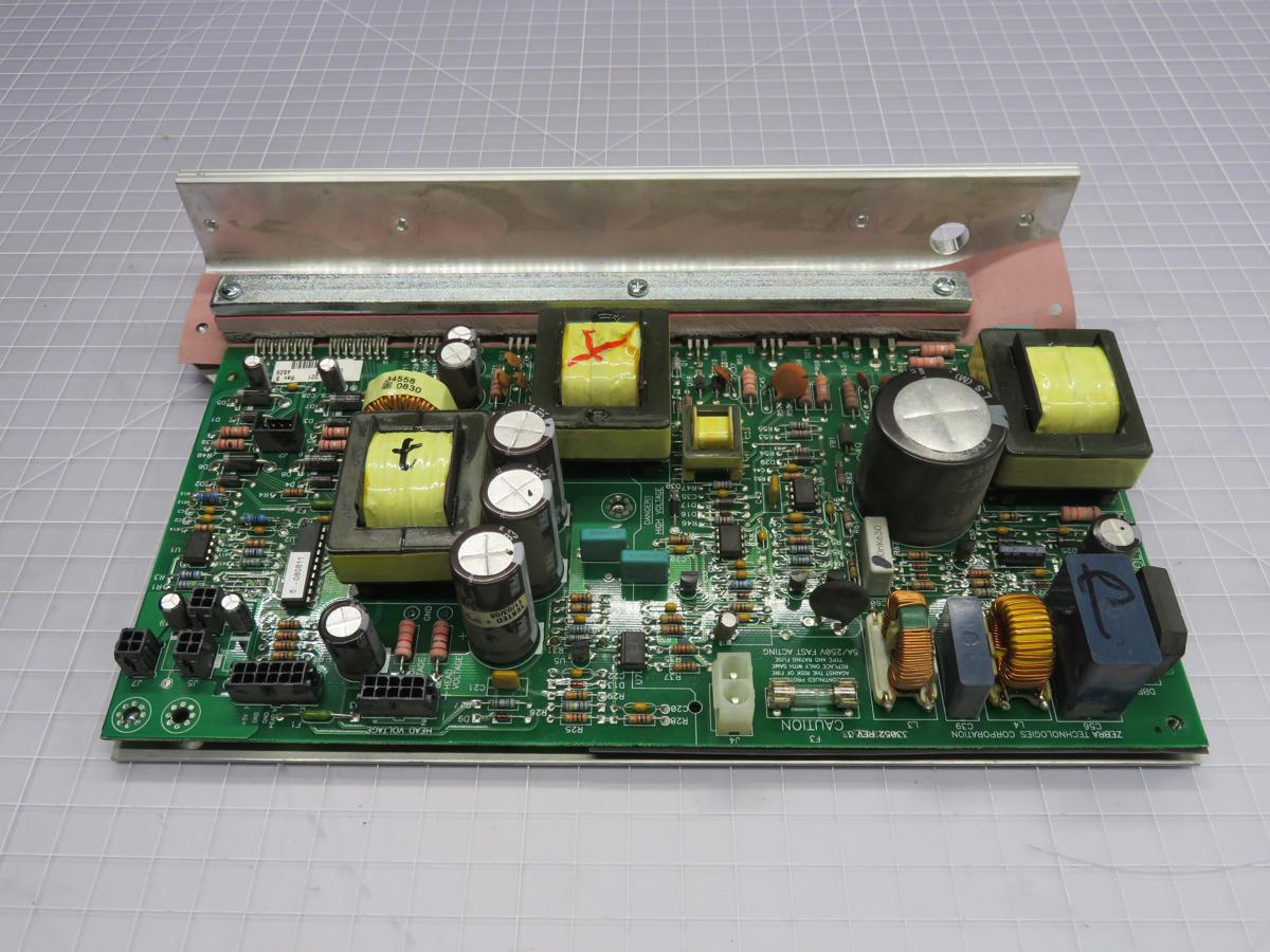 Zebra #33052-001, Printer Main Power Supply Board - Image 3