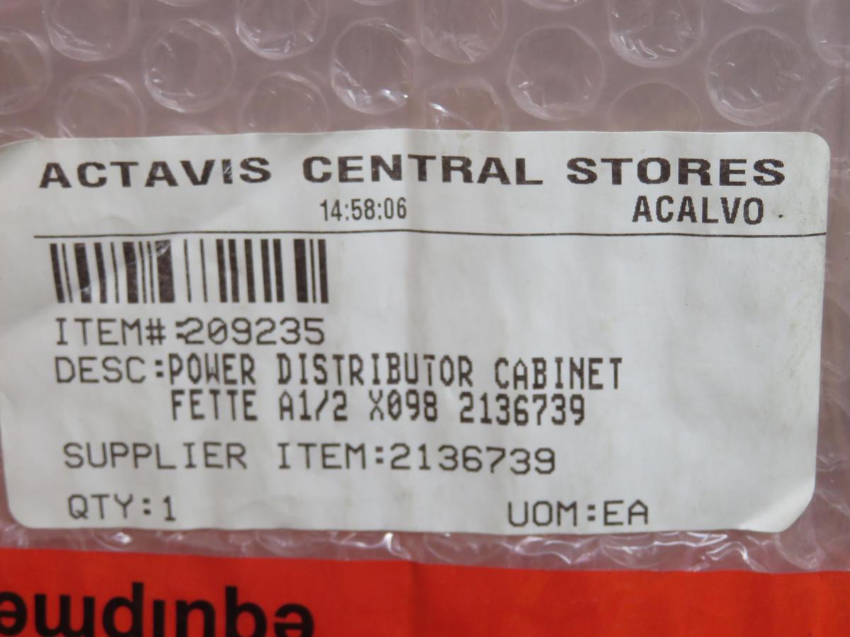 Fette #2136739/4, Power Distributor Cabinet PCB Curcuit Board - Image 6