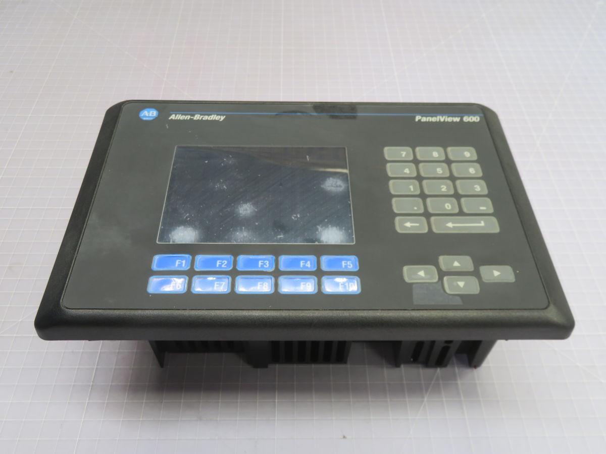 Allen-Bradley #2711-B6C2, Operator Interface, 5.7IN Color, Keypad Touch, 100-240V AC - Image 3