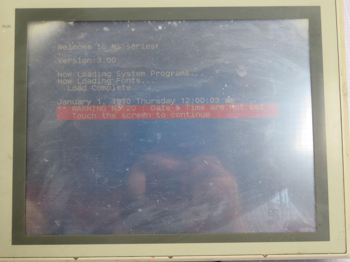 Omron #NS12-TS00-V1, Control Panel, 12.1 Inch LCD, 800X600, Resistive Touch, 24 VDC, IP65F - Image 4