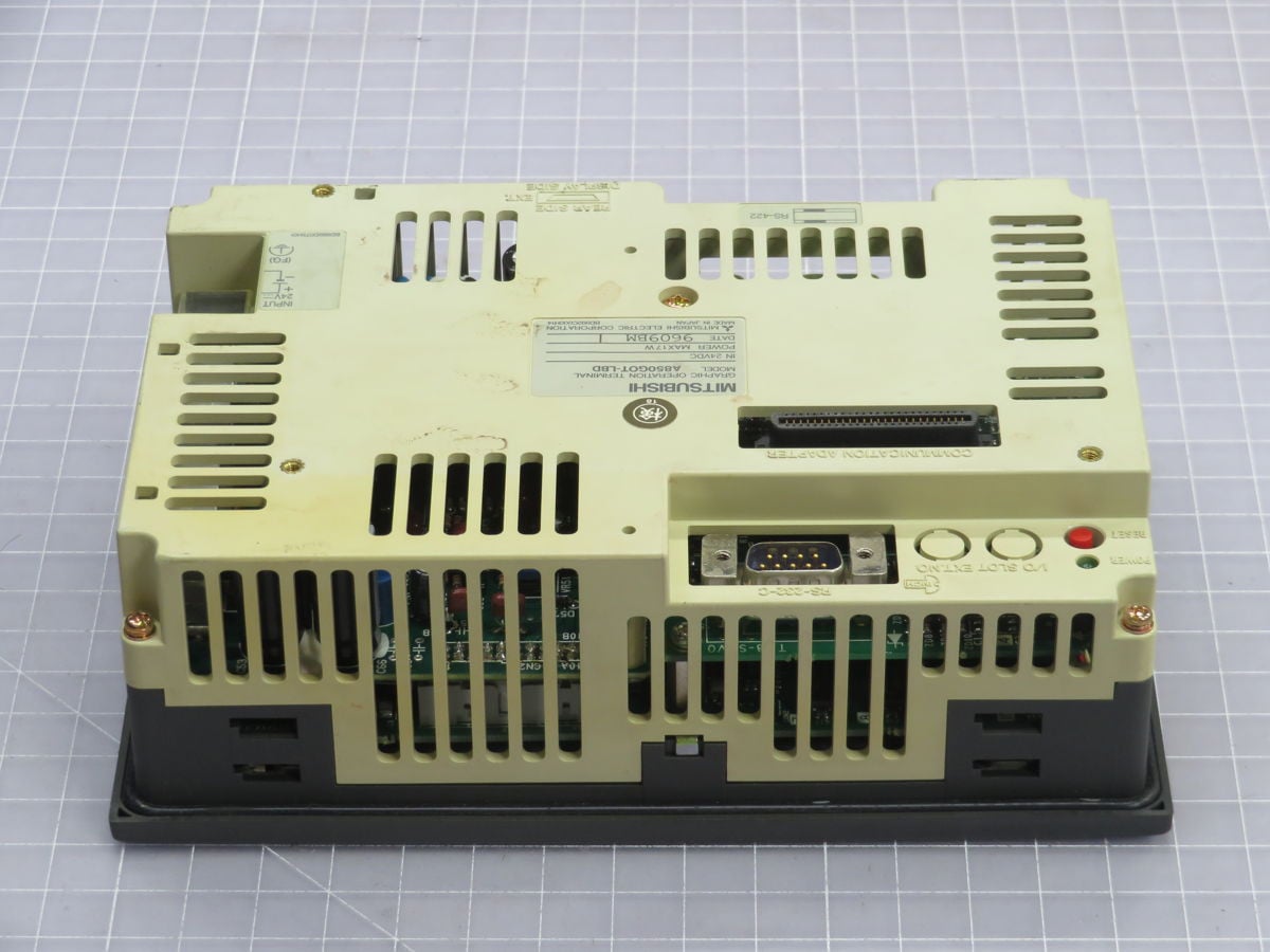 Mitsubishi #A850GOT-LBD, Operator Terminal LCD Display - Image 3