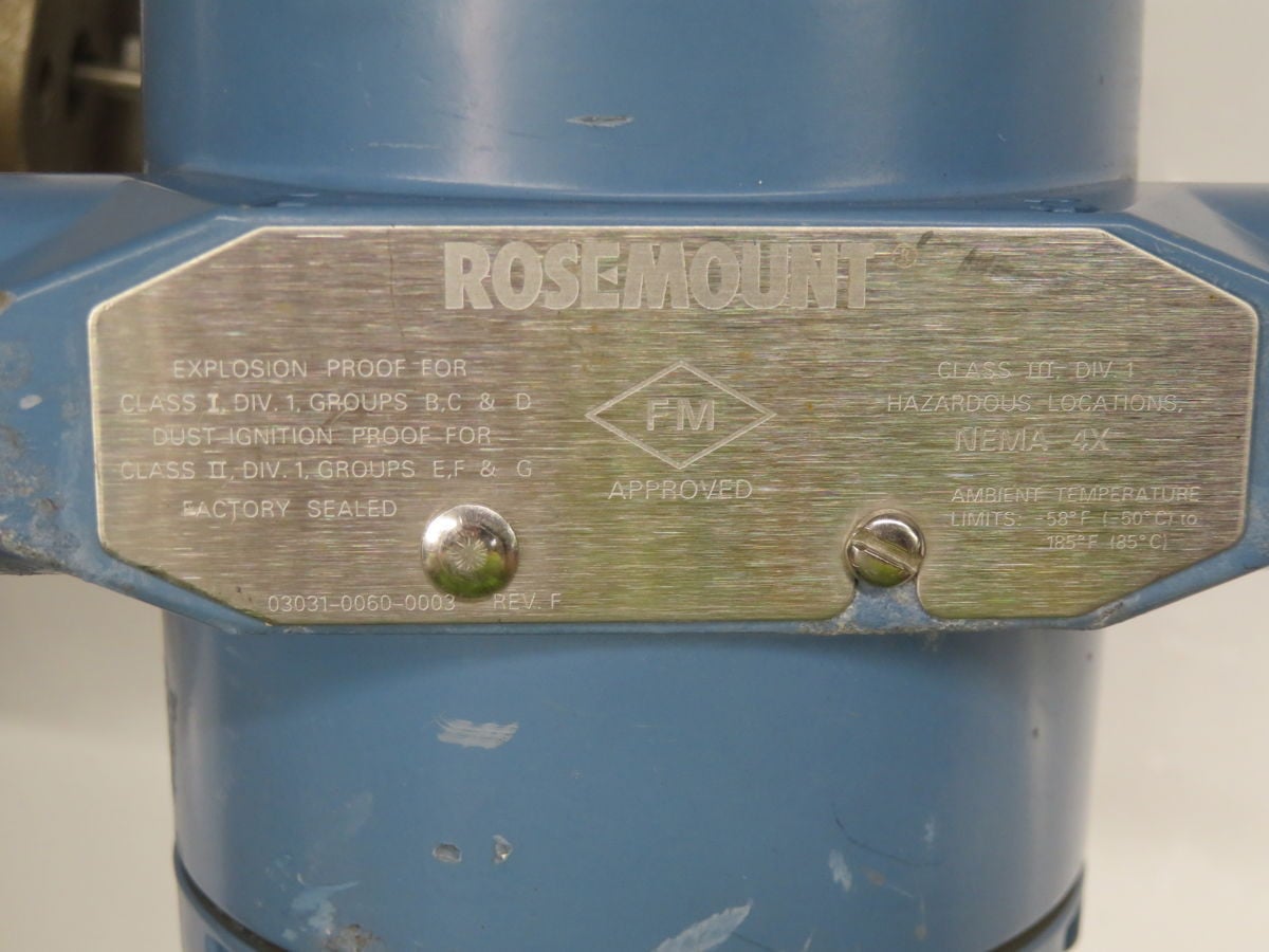Rosemount #03031-0761-0032, Flow Transmitter - Image 4