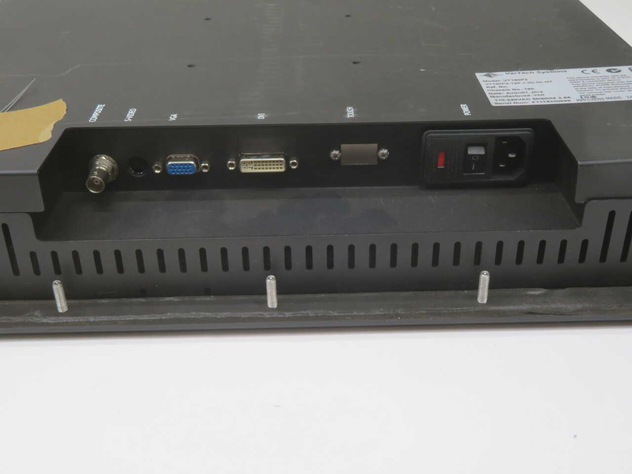 Vartech #VT190P2, Operator Interface LCD Display - Image 4